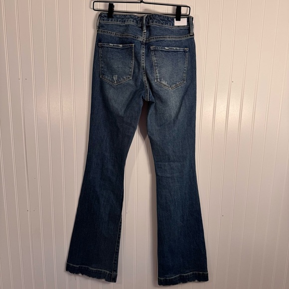 Dear John Distressed High-Waisted Bootcut Medium Wash Women’s Denim Jeans Sz 26 - Picture 6 of 15